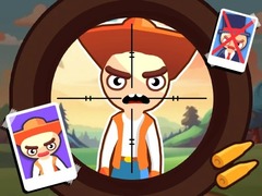 Cluiche Sniper Wars: Find the Criminal