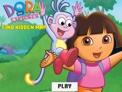 Cluiche Dora the Explorer: Find Hidden Map
