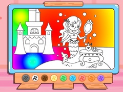 Cluiche Coloring Book: Mermaid Makeup