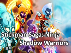 Cluiche Stickman Saga: Ninja Shadow Warriors