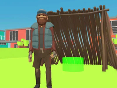 Cluiche Homeless Simulator: Get Rich