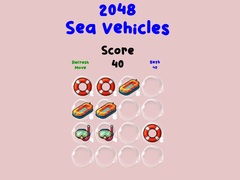 Cluiche 2048 Sea Vehicles