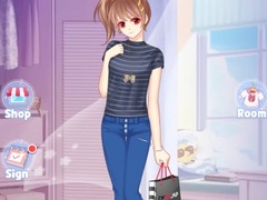 Cluiche Dress Up Game: Princess Doll