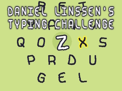Cluiche Daniel Linssen’s Typing Challenge