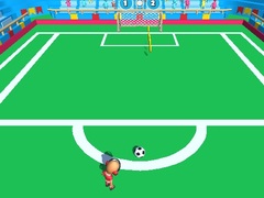 Cluiche Kick Soccer Hero