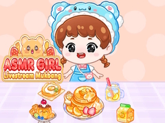 Cluiche ASMR Girl: Livestream Mukbang