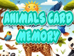 Cluiche Animal cards memory