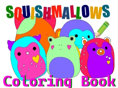 Cluiche Squishmallow Coloring Book