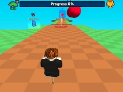 Cluiche Obby Pogo Parkour!