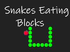 Cluiche Snakes Eating Blocks
