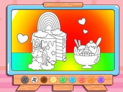 Cluiche Coloring Book: Unicorn Chef
