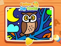 Cluiche Color By Code: Night Owl