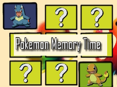Cluiche Pokemon Memory Time
