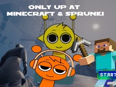 Cluiche Only Up At Minecraft & Sprunki