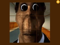 Cluiche Obunga Nextbots Sliding Puzzle