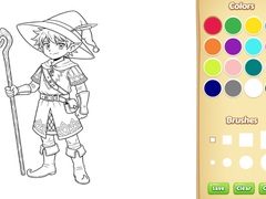 Cluiche Elf Coloring Book