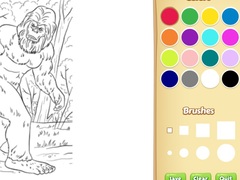 Cluiche Bigfoot Coloring Book