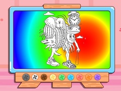 Cluiche Coloring Book: Brainrot Animals Merge