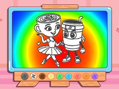 Cluiche Coloring Book: Cappuccina Assassino Love Story