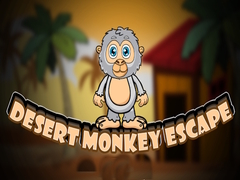 Cluiche Desert Monkey Escape