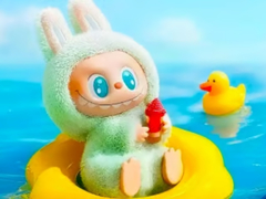 Cluiche Jigsaw Puzzle: Labubu Summer