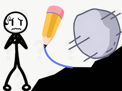 Cluiche Stickman Rescue Draw 2 Save