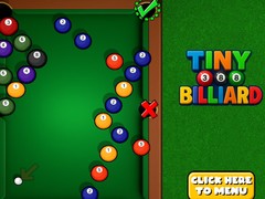 Cluiche Tiny Billiard