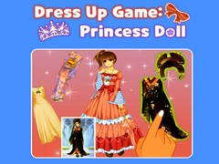 Cluiche Dress Up Game Princess Doll 2
