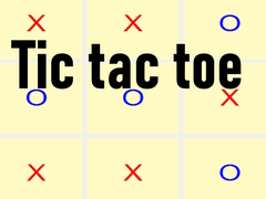 Cluiche Tic tac toe 