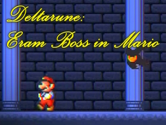 Cluiche Deltarune: Eram Boss in Mario 