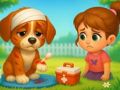 Cluiche Lost Puppy Rescue and Care