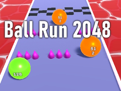 Cluiche Ball Run 2048