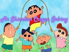 Cluiche Mr Shinchan Crayon Solving