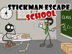 Cluiche Stickman Escape School