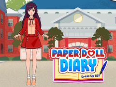 Cluiche Paper Doll Diary: Dress Up DIY