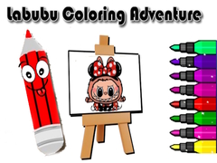 Cluiche Labubu Coloring Adventure