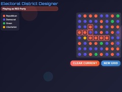 Cluiche Gerrymandering Master