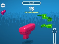 Cluiche Money Gun Clicker