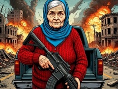 Cluiche Grandma with machine-gun: Apocalypsis