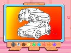 Cluiche Coloring Book: Sports Car