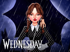 Cluiche Celebrity Wednesday Addams Style