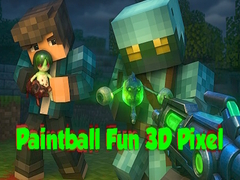 Cluiche Paintball fun 3D Pixel 