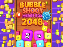 Cluiche Bubble Shoot Merge Box 2048