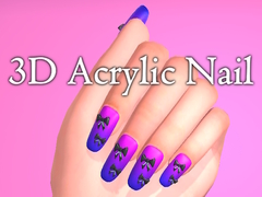 Cluiche 3D Acrylic Nail