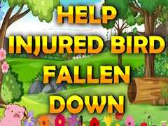 Cluiche Help Injured Bird Fallen Down