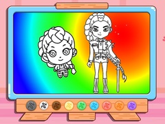 Cluiche Coloring Book: Kpop Rumi