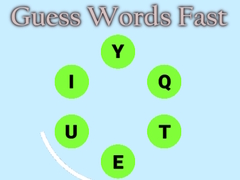 Cluiche Guess Words Fast