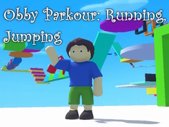 Cluiche Obby Parkour: Running, Jumping