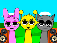 Cluiche Sprunki Monster Music Beats
