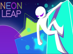 Cluiche Neon Leap